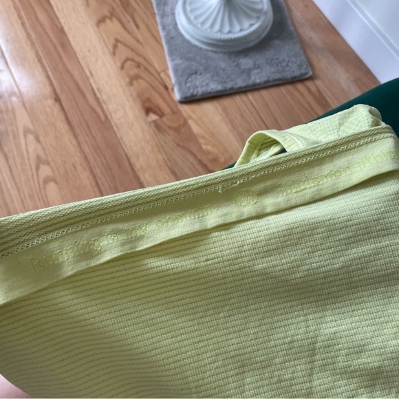 Lululemon Heathered Sheer Lemon Yellow Green Swiftly Tech Racerback Tank Size 6 - Picture 8 of 11